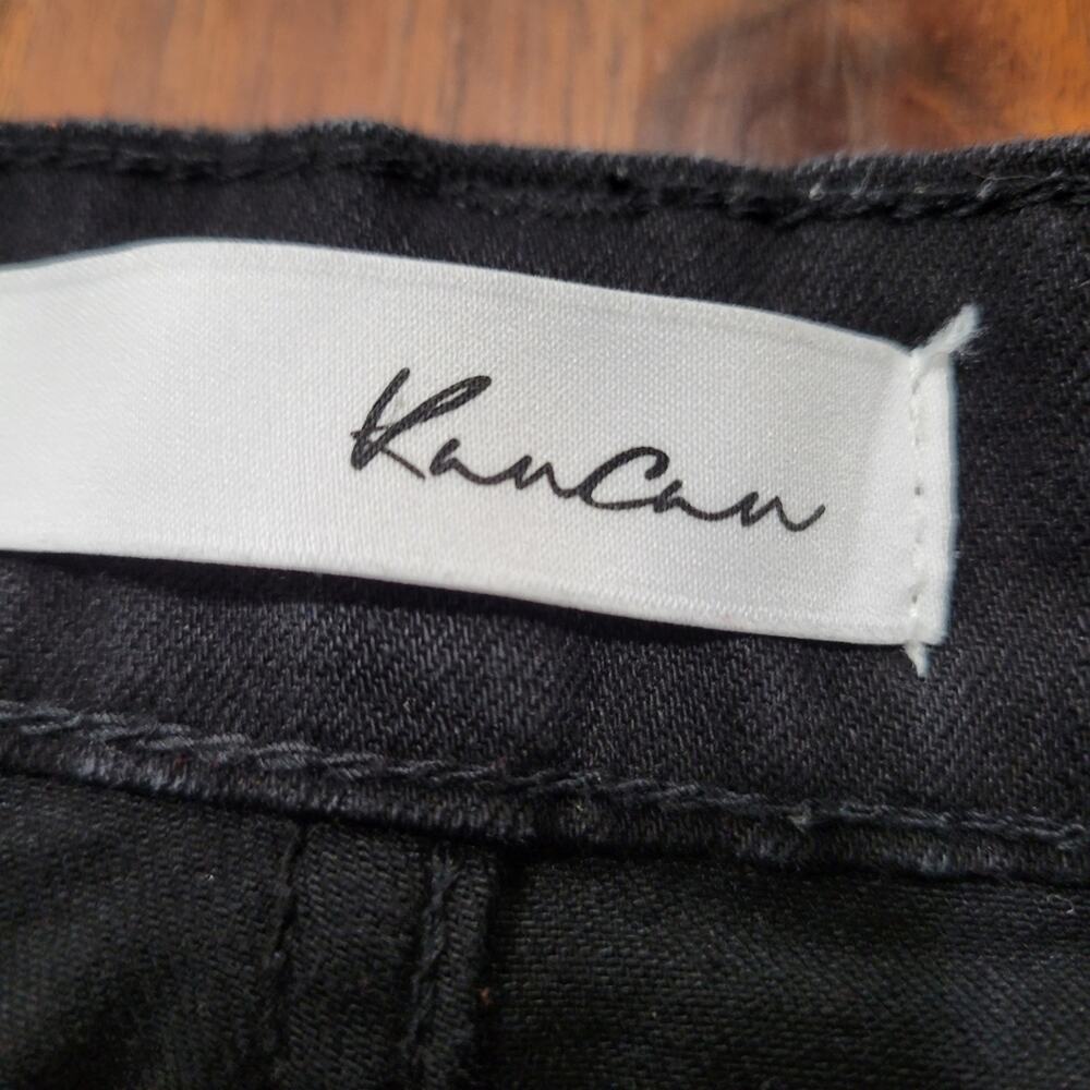 Kancan Fort Lee High Rise Black Skinny Jeans Size 9/28 - Picture 3 of 8